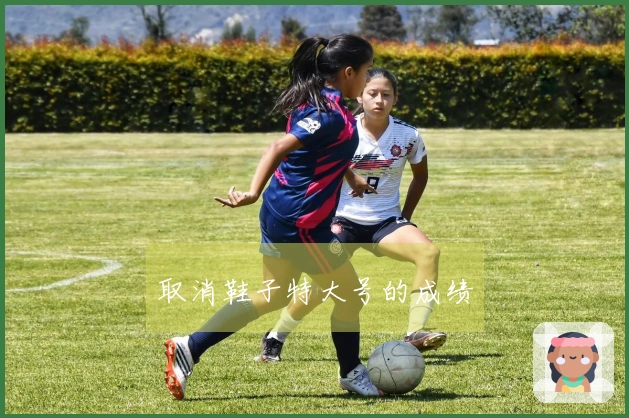取消鞋子特大号的成绩